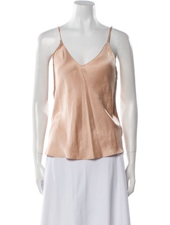 Sablyn Silk V-Neck Top