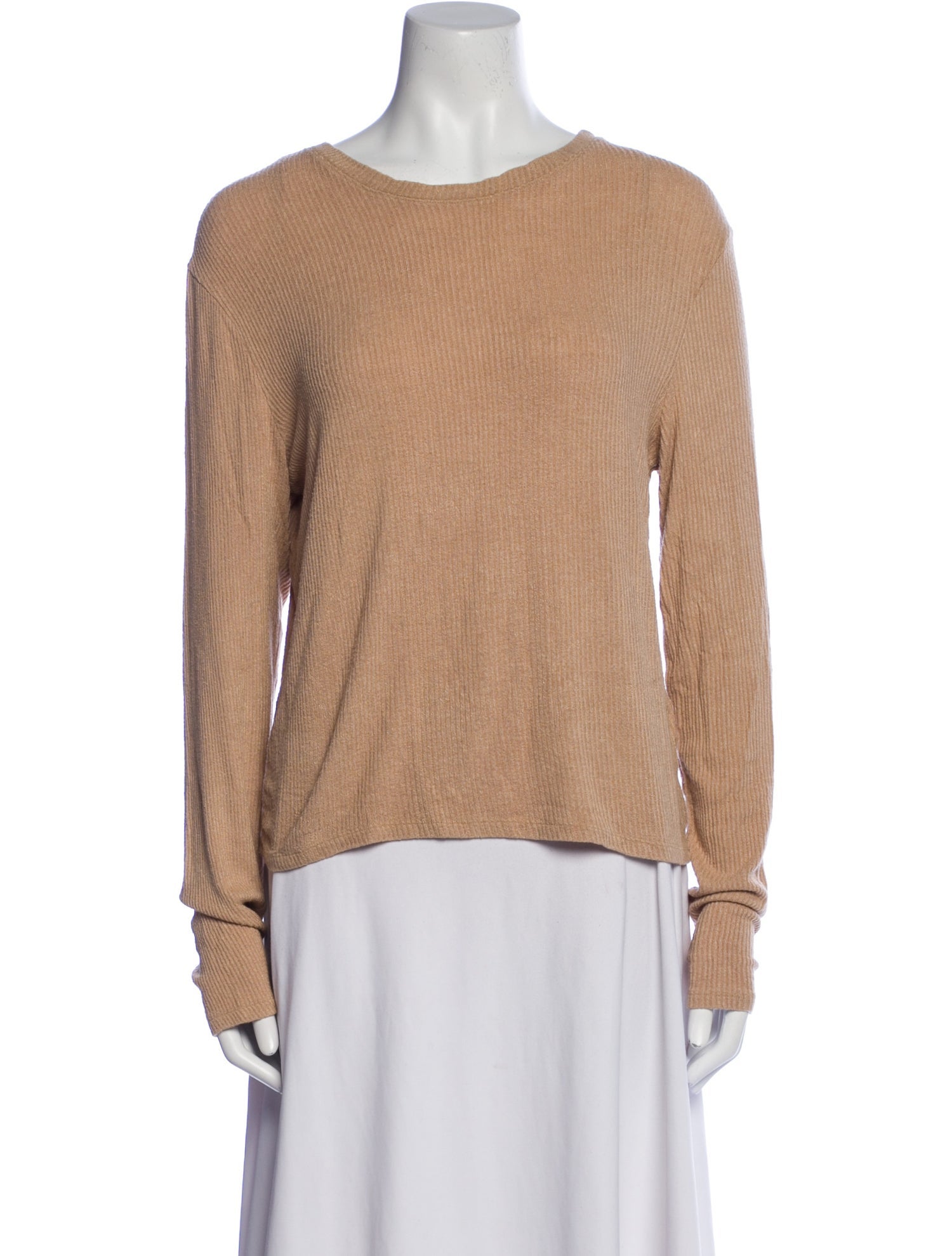 Sablyn Bateau Neckline Long Sleeve Top