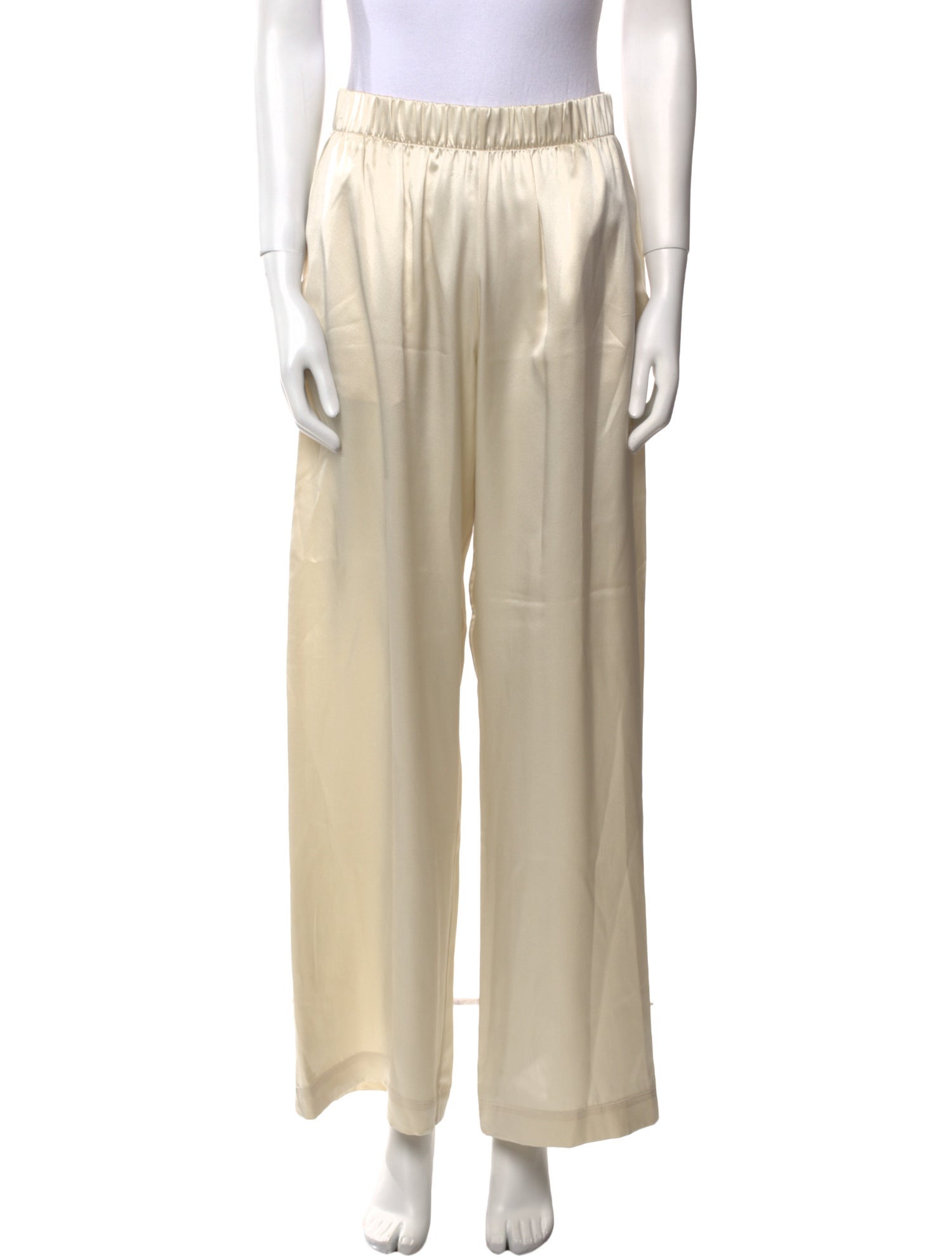 Sablyn Silk Wide Leg Pants