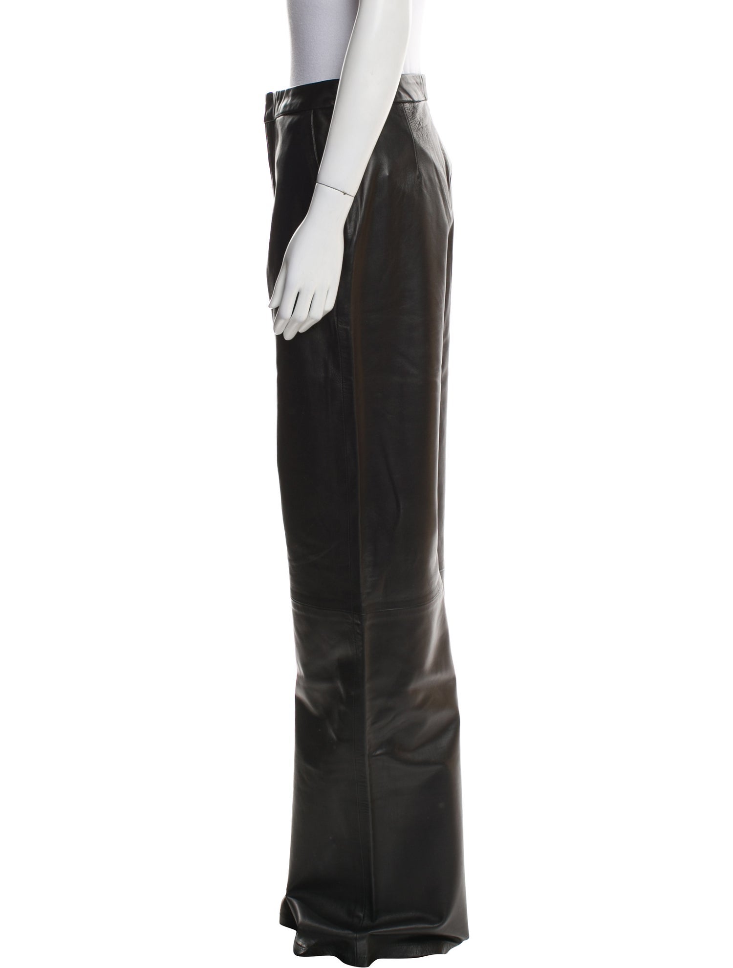 Sablyn Leather Wide Leg Pants