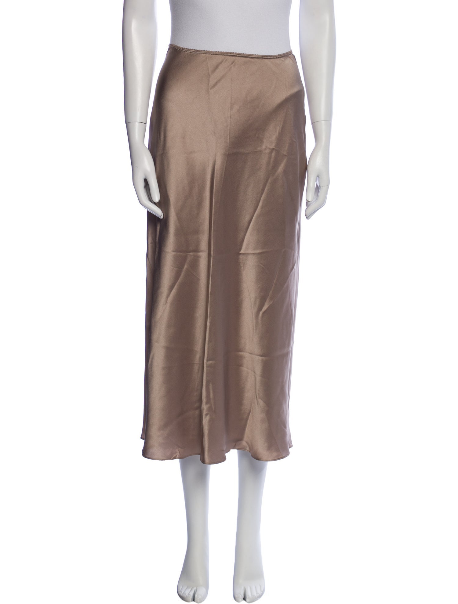 Sablyn Silk Midi Length Skirt