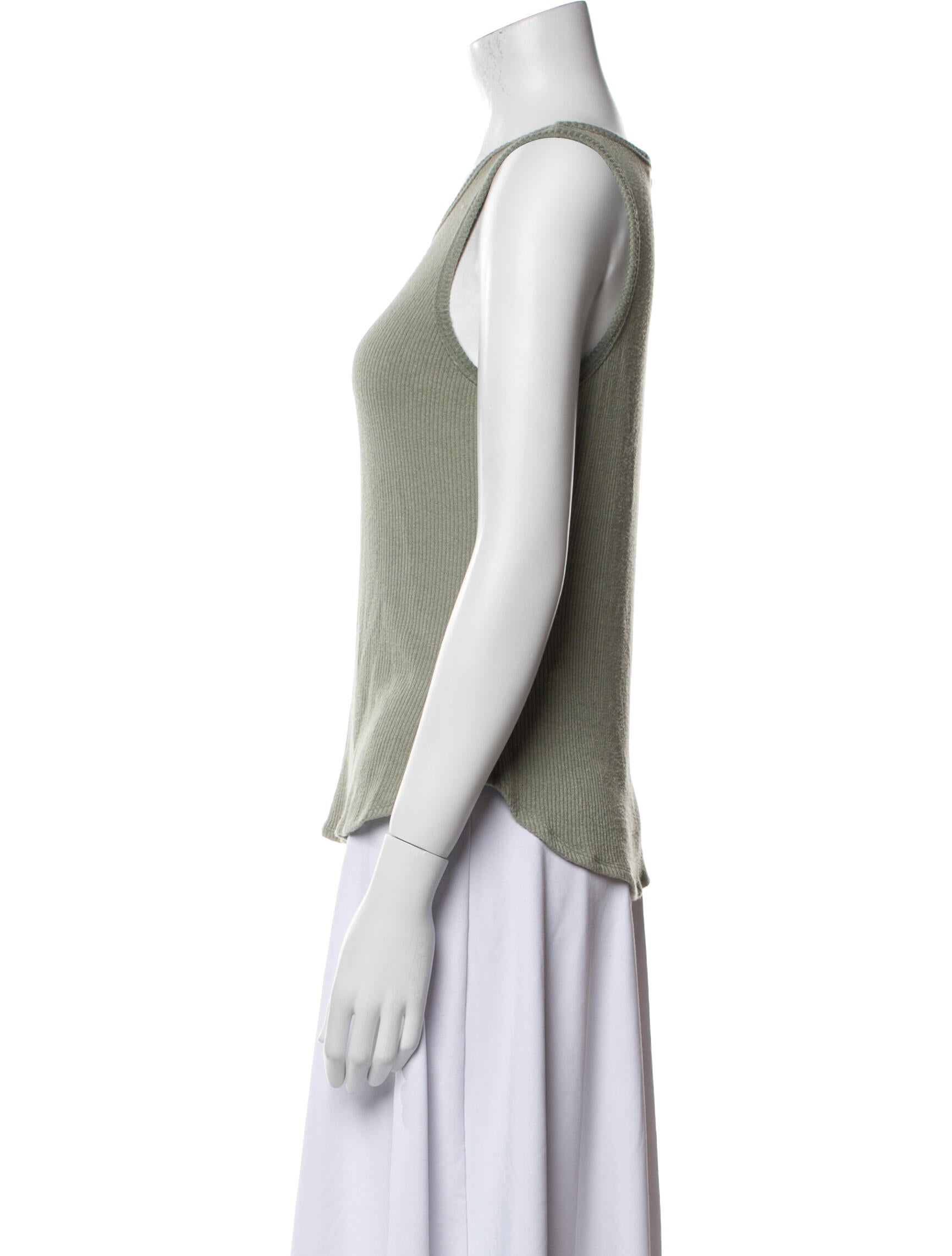 Sablyn Scoop Neck Sleeveless Top