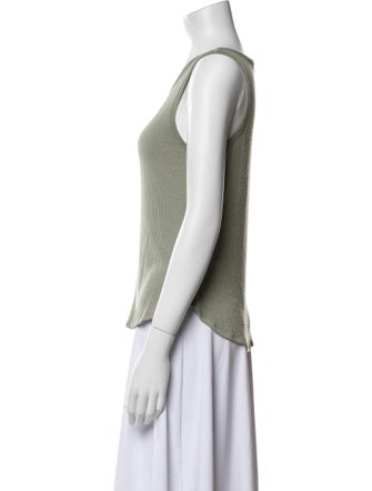 Sablyn Scoop Neck Sleeveless Top