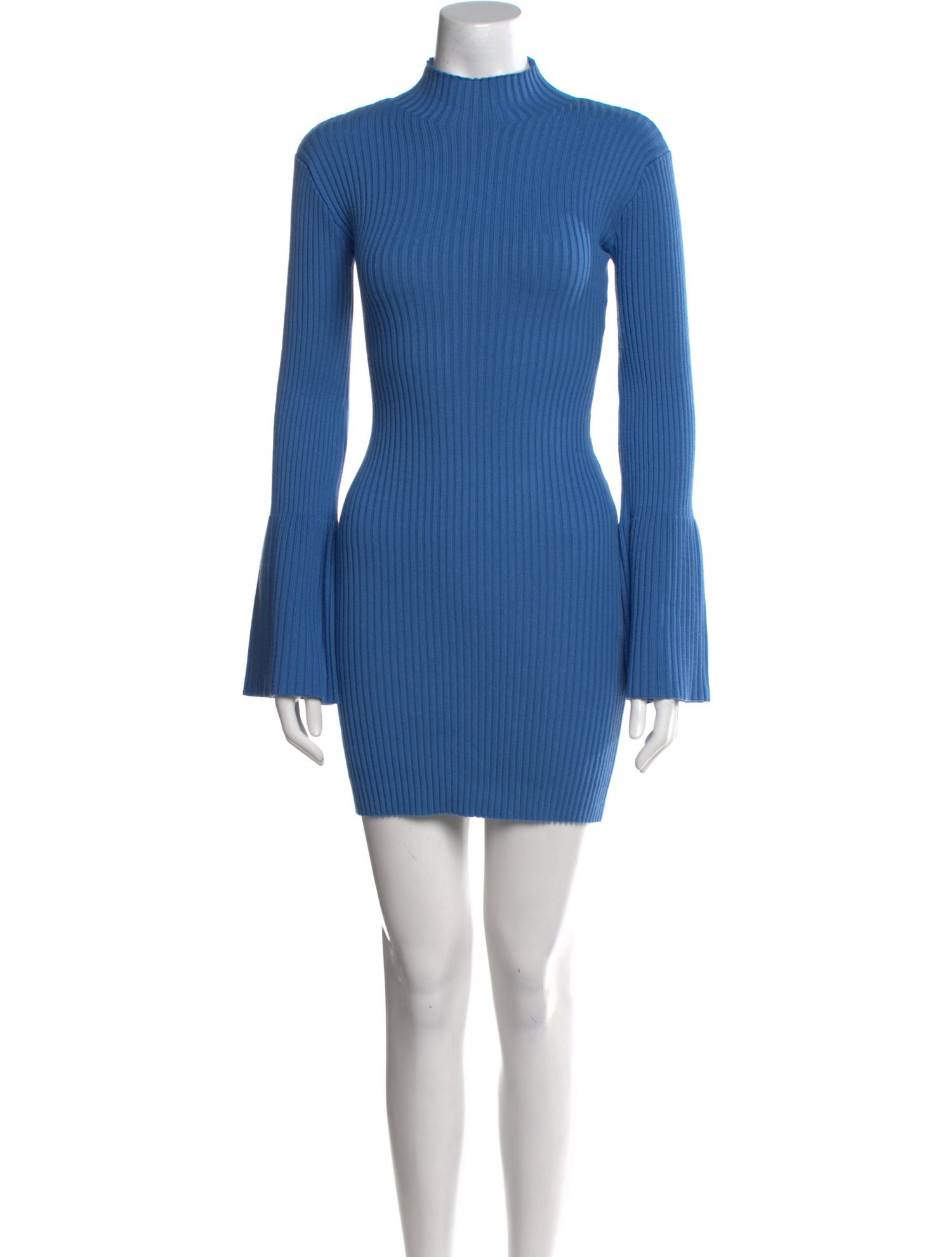 Sablyn Mock Neck Mini Dress