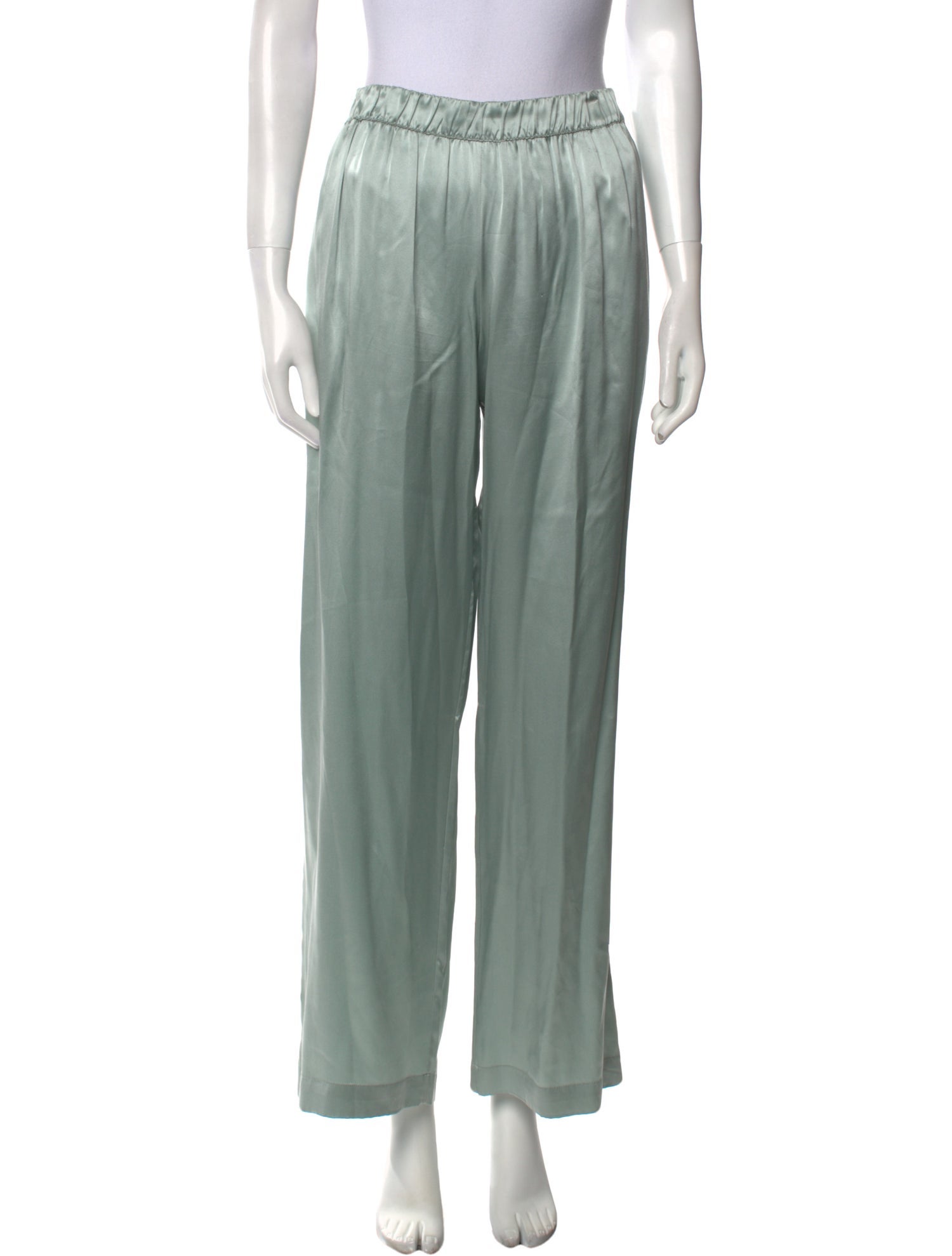 Sablyn Silk Wide Leg Pants