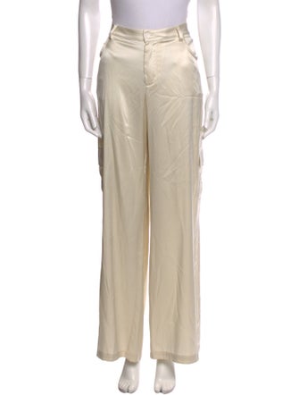 Sablyn Silk Wide Leg Pants