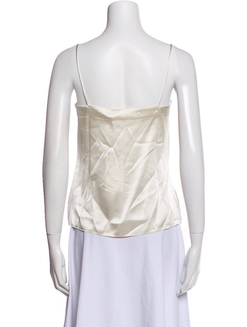 Sablyn Silk Square Neckline Top