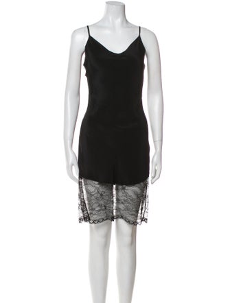 Sablyn Silk Knee-Length Dress