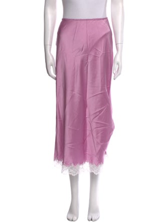 Sablyn Silk Midi Length Skirt
