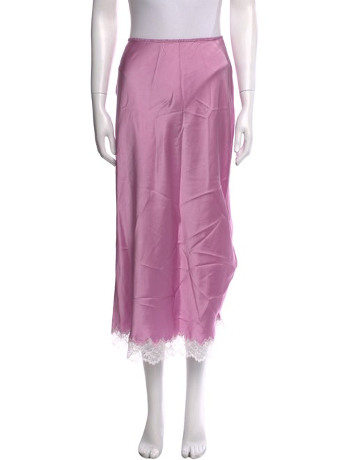 Sablyn Silk Midi Length Skirt