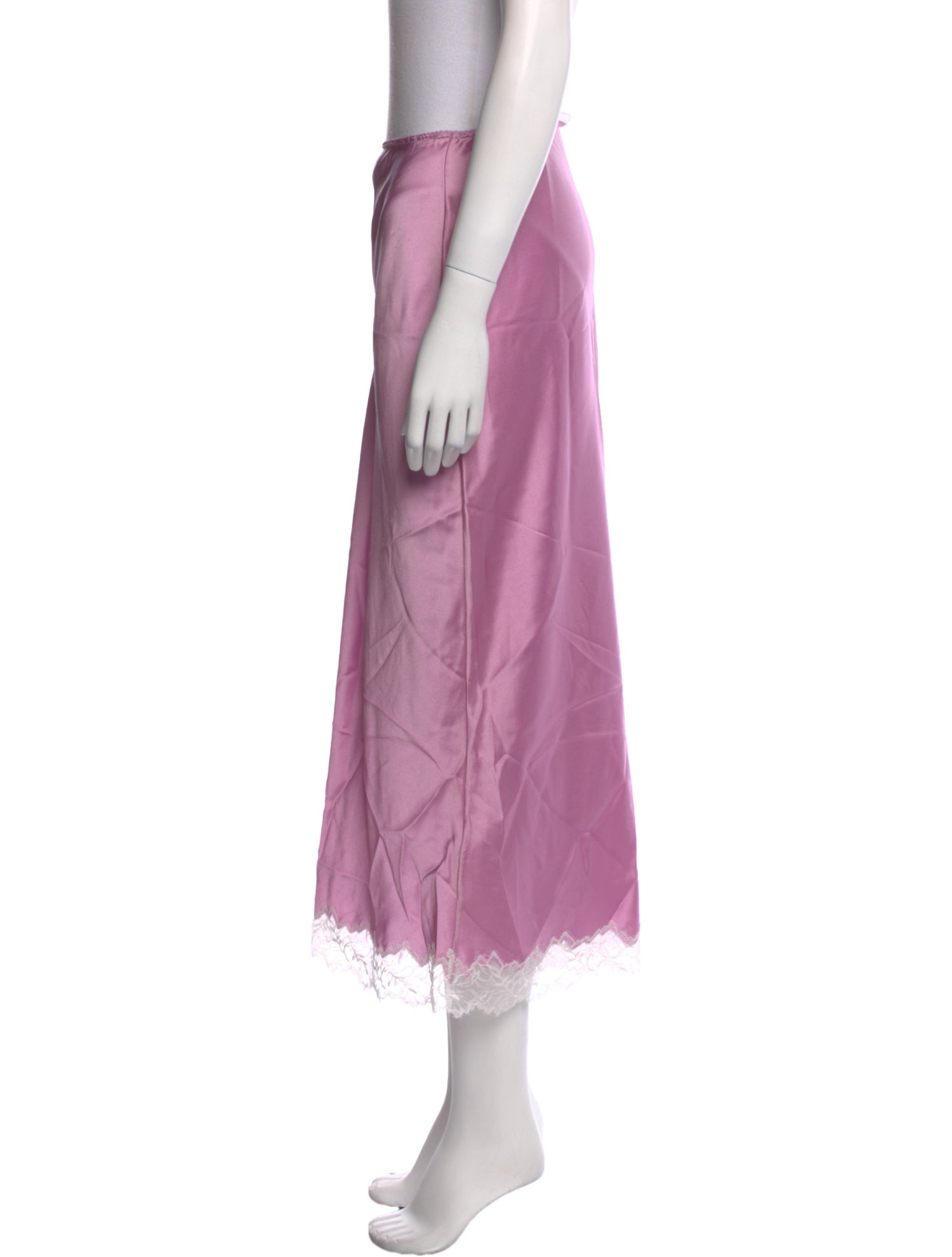 Sablyn Silk Midi Length Skirt