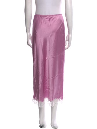 Sablyn Silk Midi Length Skirt