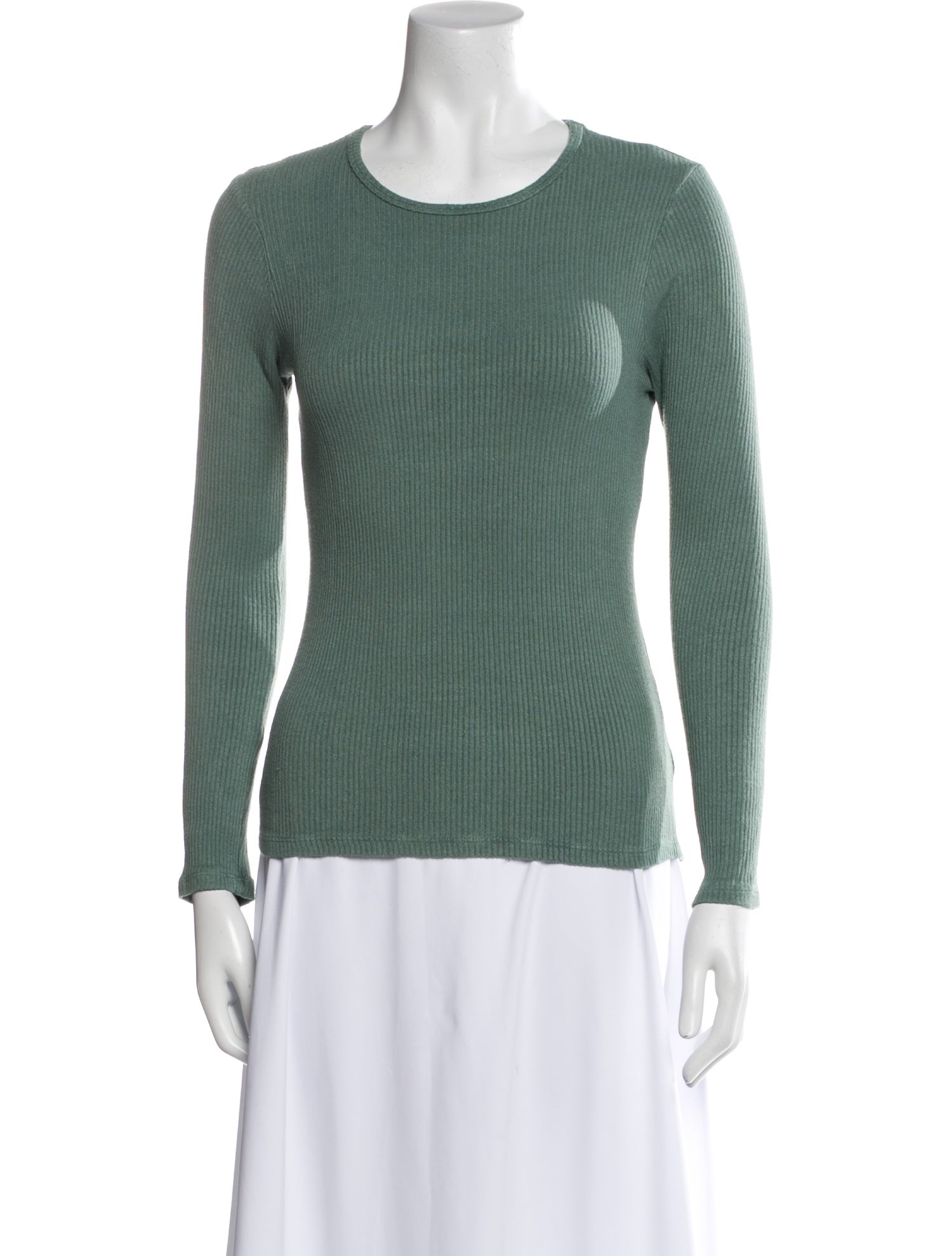 Sablyn Crew Neck Long Sleeve Top