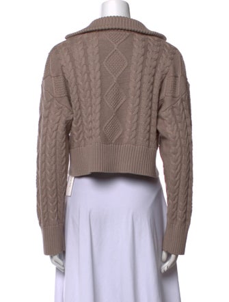 Sablyn V-Neck Long Sleeve Crop Top