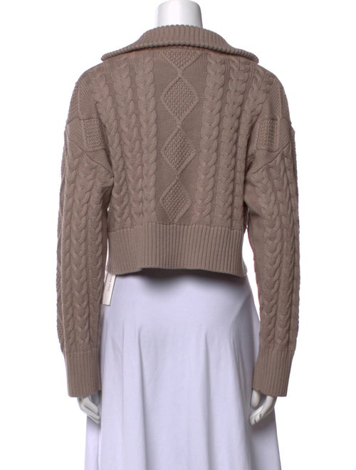 Sablyn V-Neck Long Sleeve Crop Top