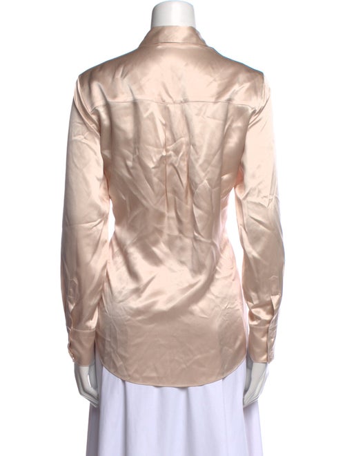Sablyn Silk Long Sleeve Button-Up Top