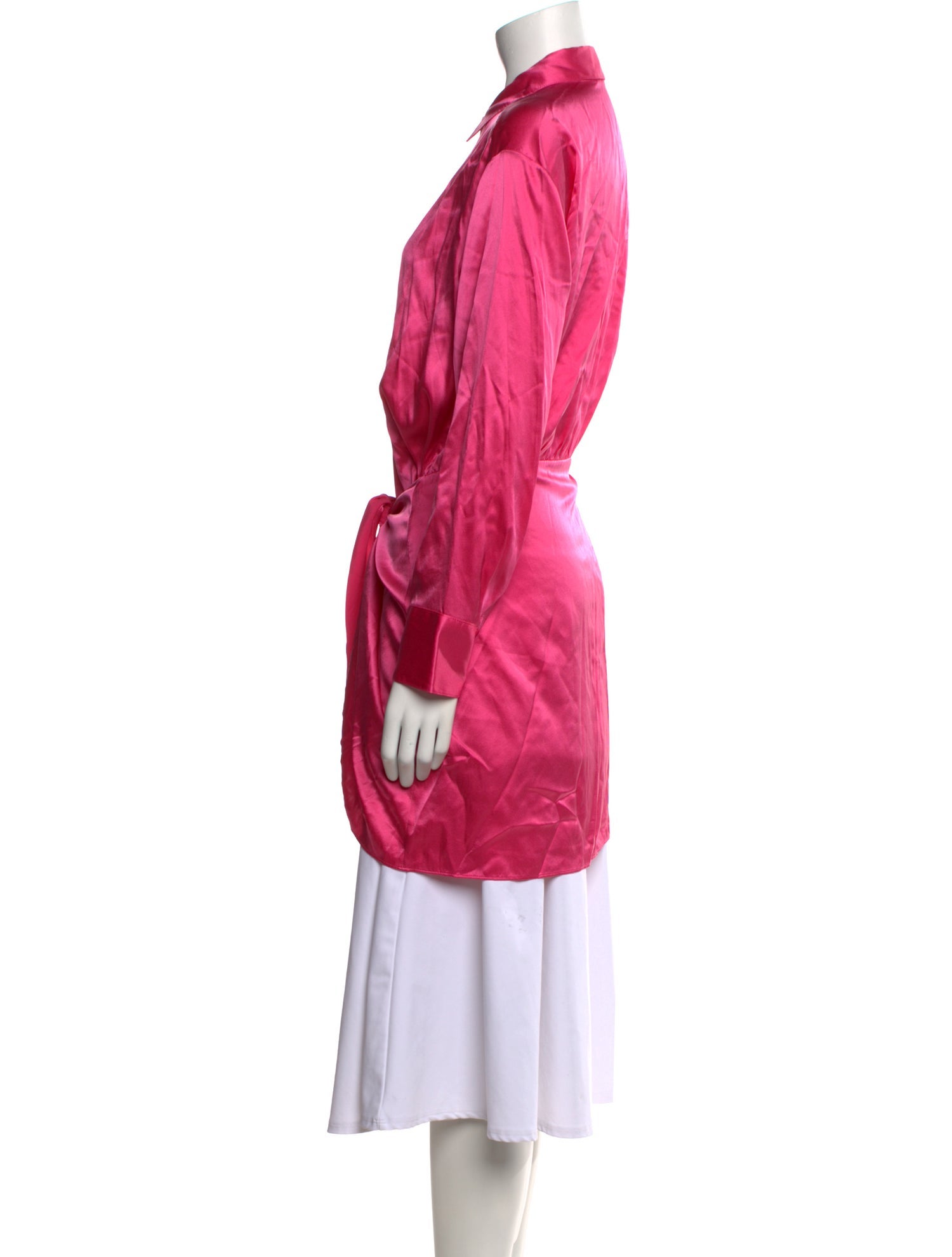 Sablyn Silk Long Sleeve Tunic