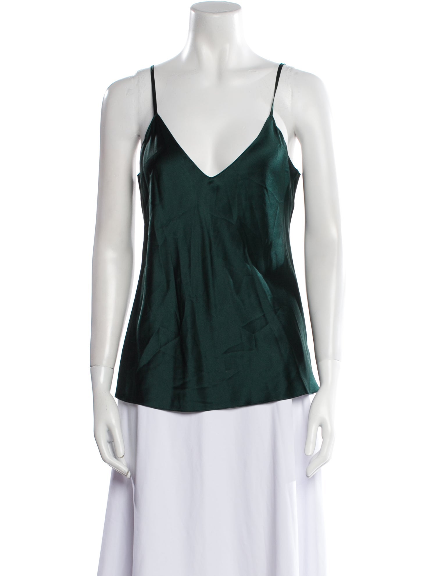 Sablyn Silk V-Neck Top