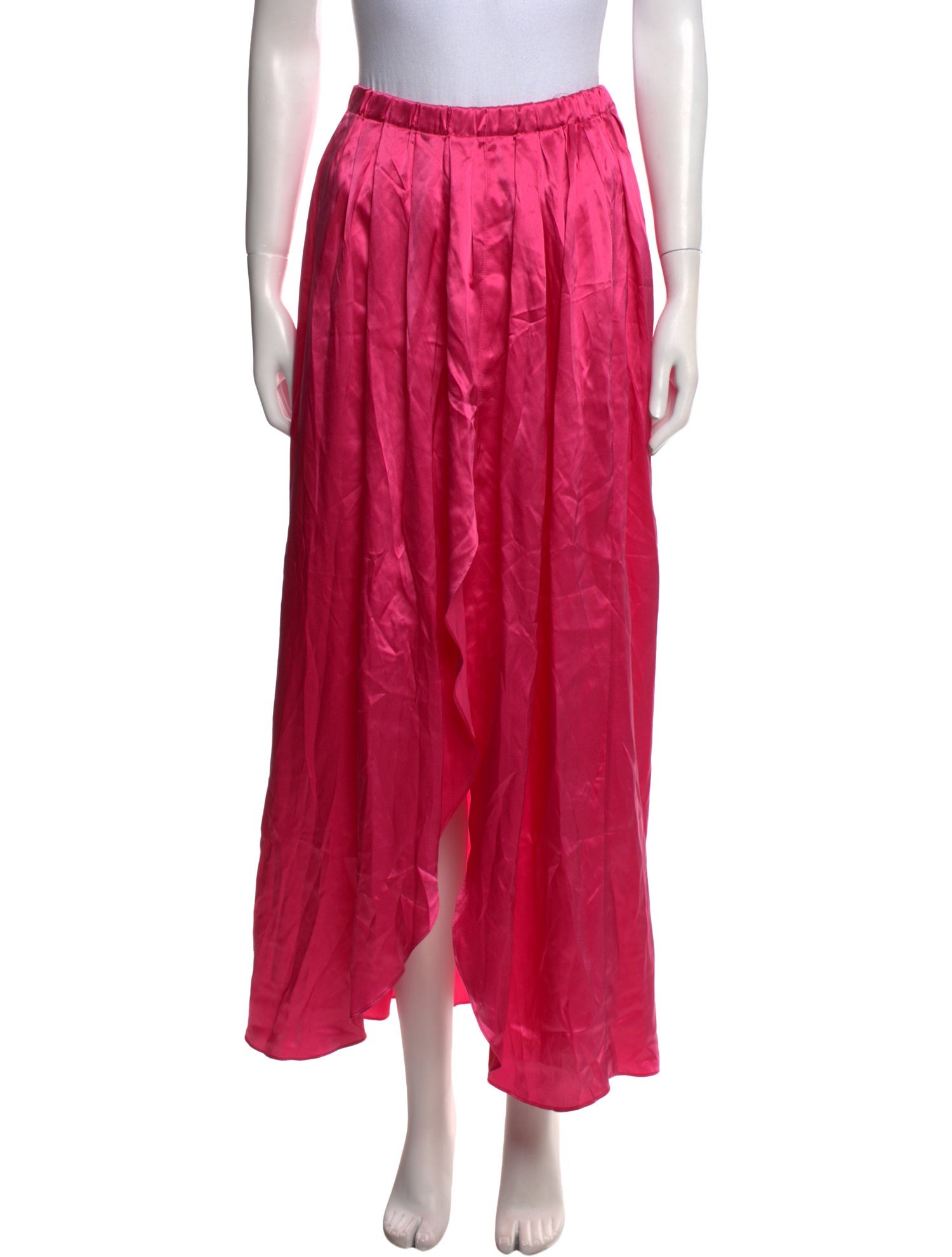 Sablyn Silk Midi Length Skirt