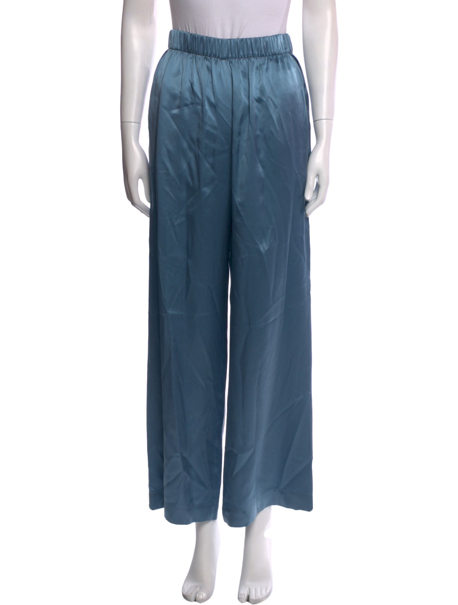 Sablyn Silk Wide Leg Pants