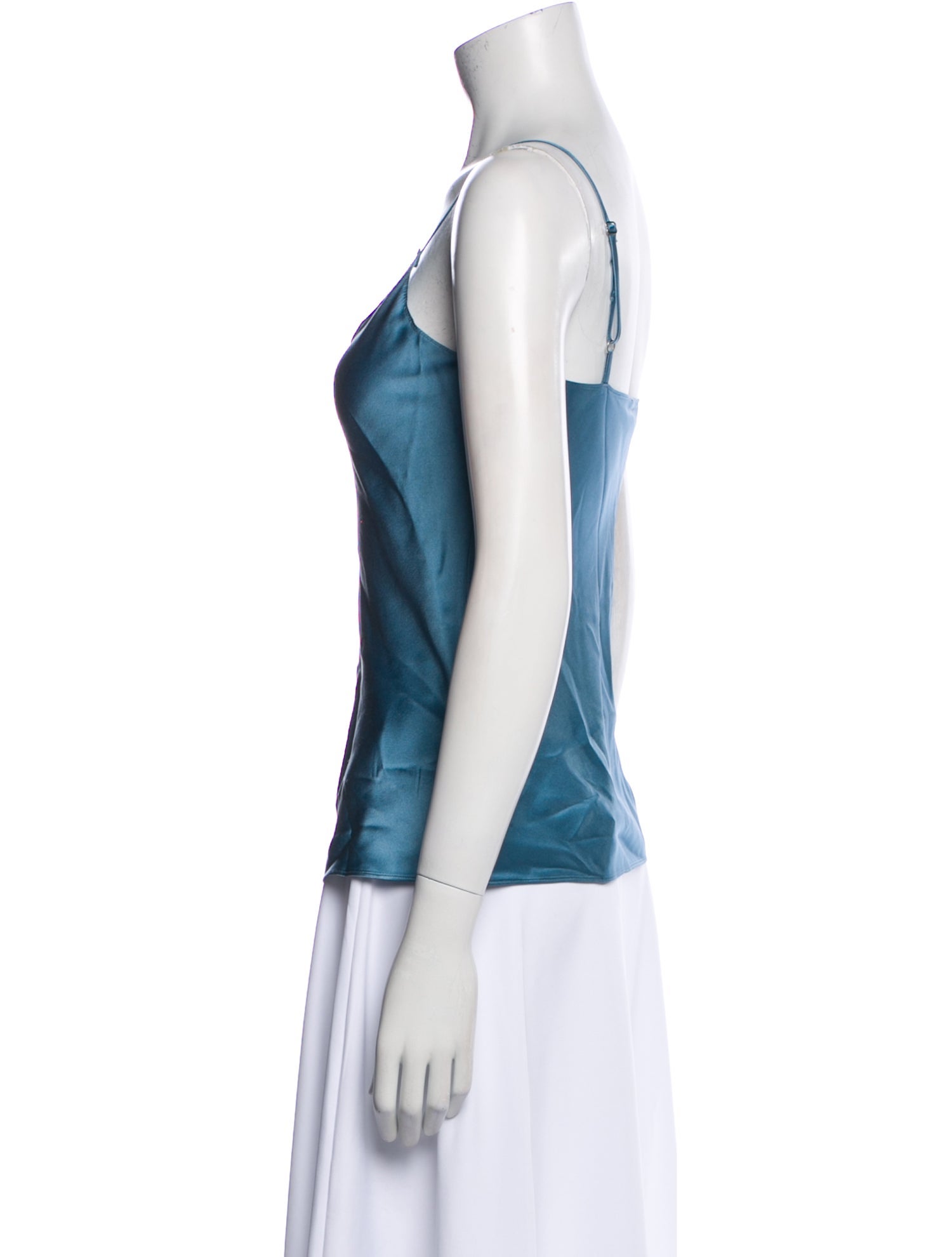 Sablyn Silk V-Neck Top