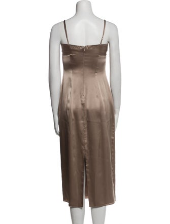 Sablyn Silk Midi Length Dress