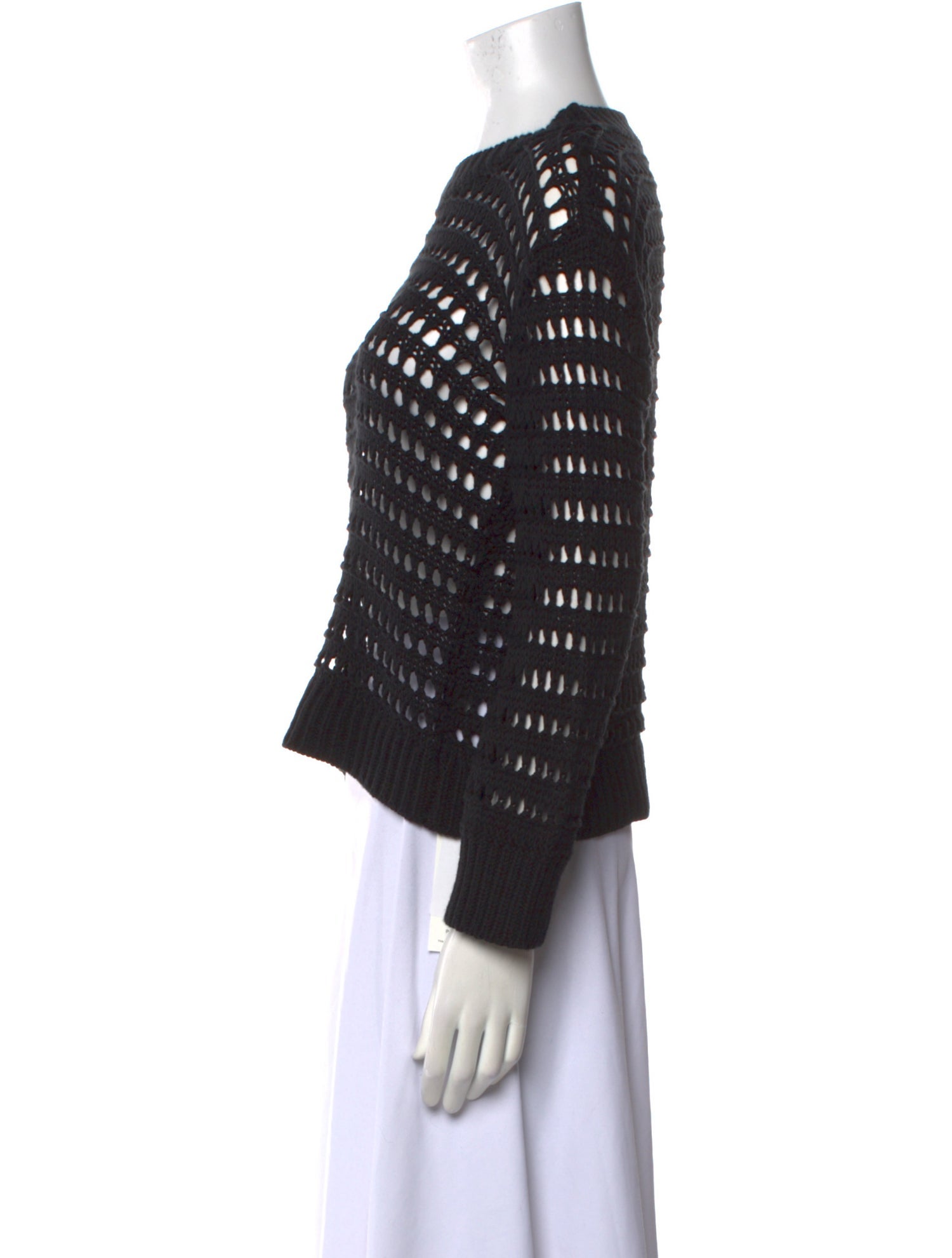 Sablyn Striped Crew Neck Sweater