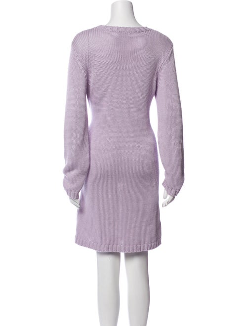 Sablyn Scoop Neck Mini Dress