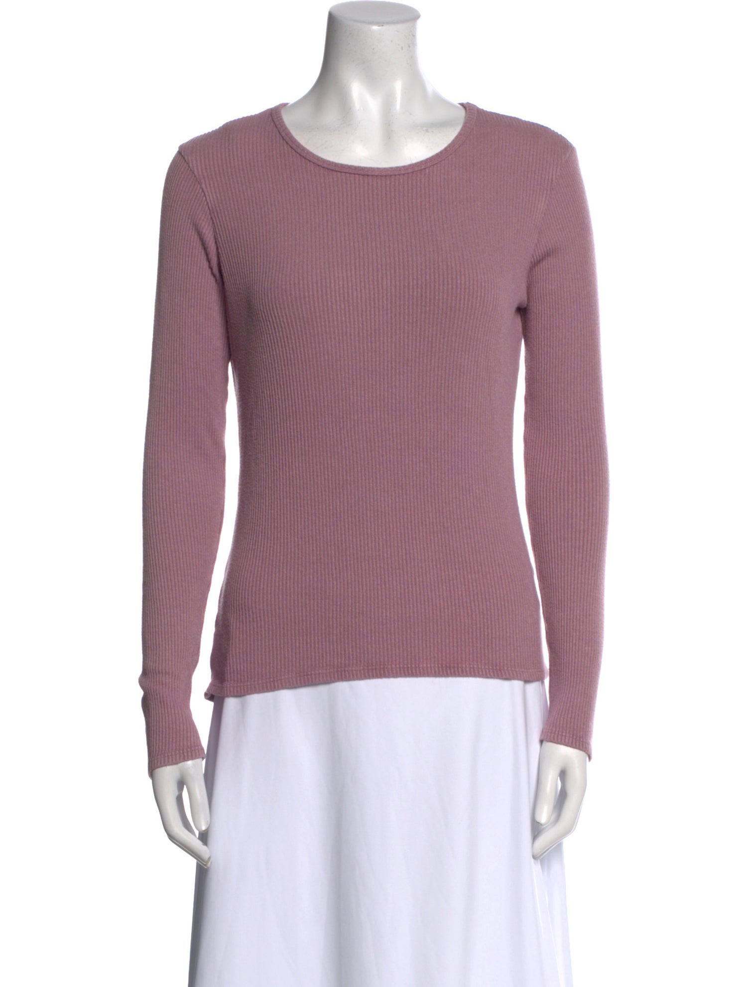 Sablyn Crew Neck Long Sleeve Top