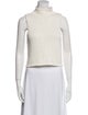 Sablyn Turtleneck Sleeveless Crop Top