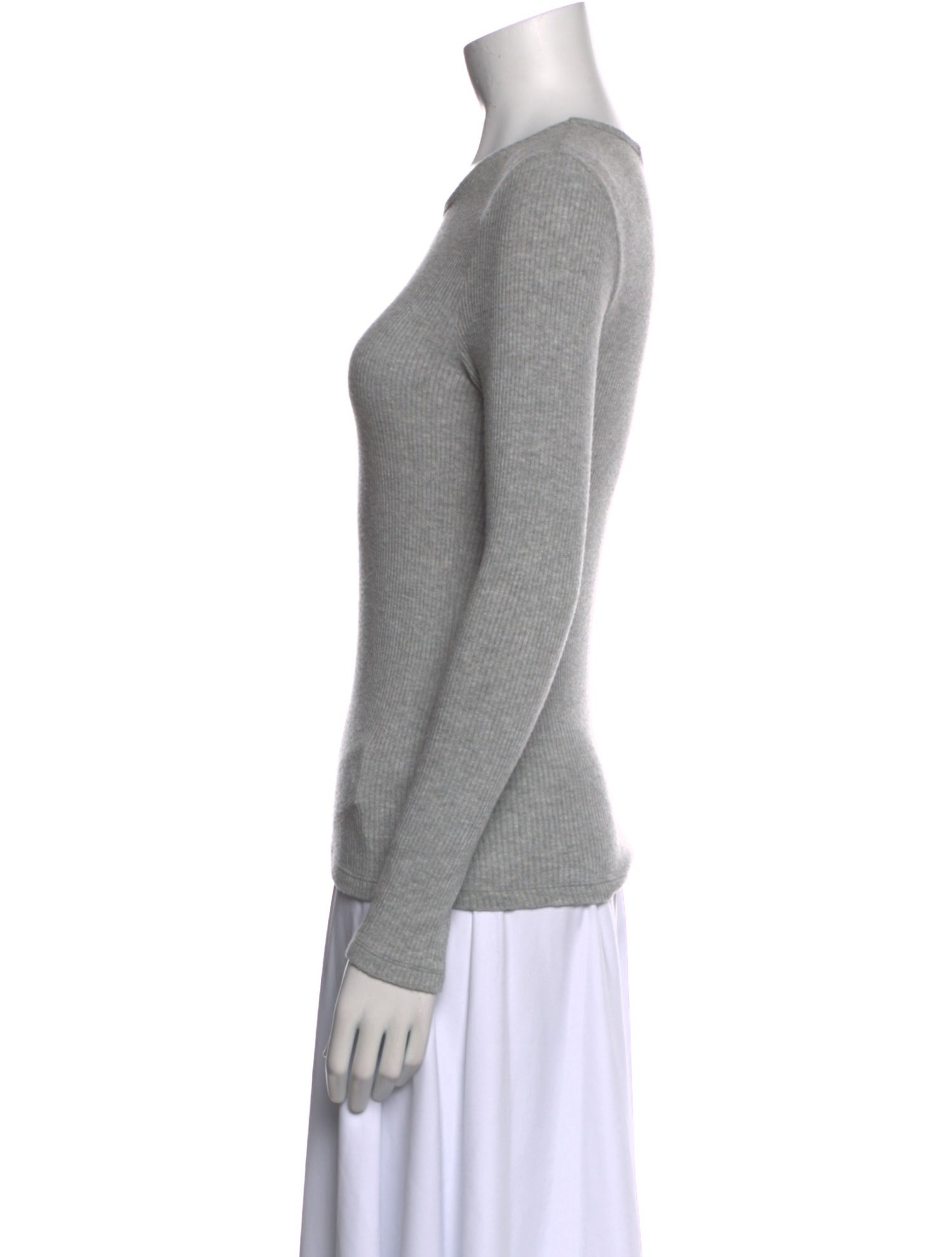 Sablyn Crew Neck Long Sleeve Top