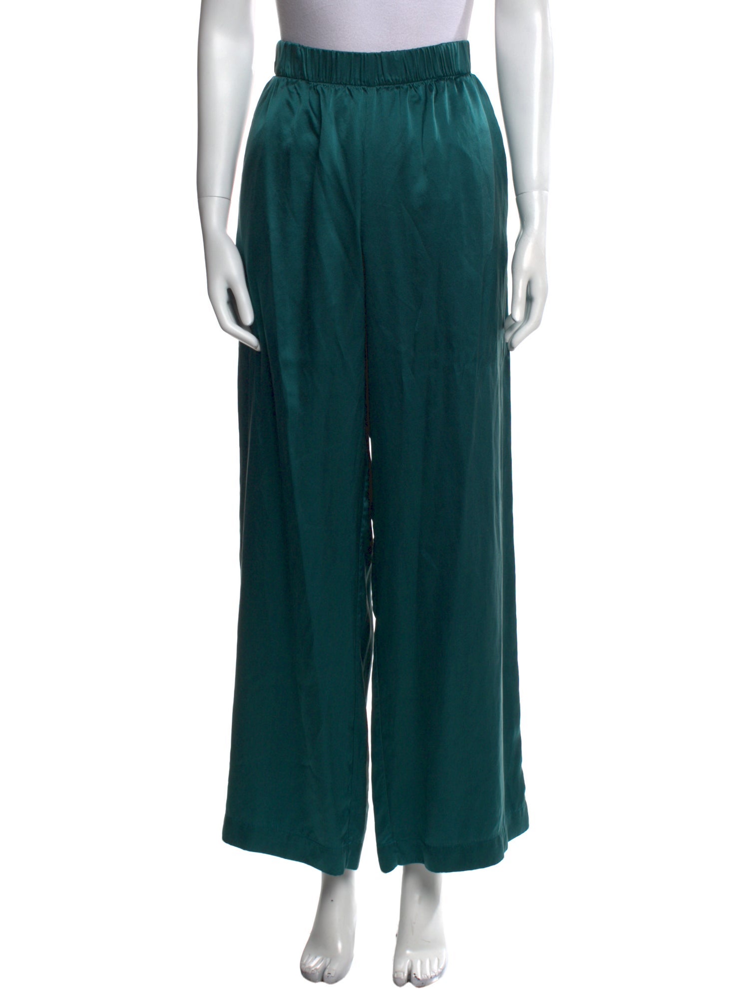 Sablyn Silk Wide Leg Pants