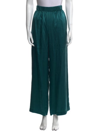 Sablyn Silk Wide Leg Pants