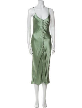 Sablyn Silk Long Dress