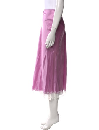 Sablyn Silk Midi Length Skirt