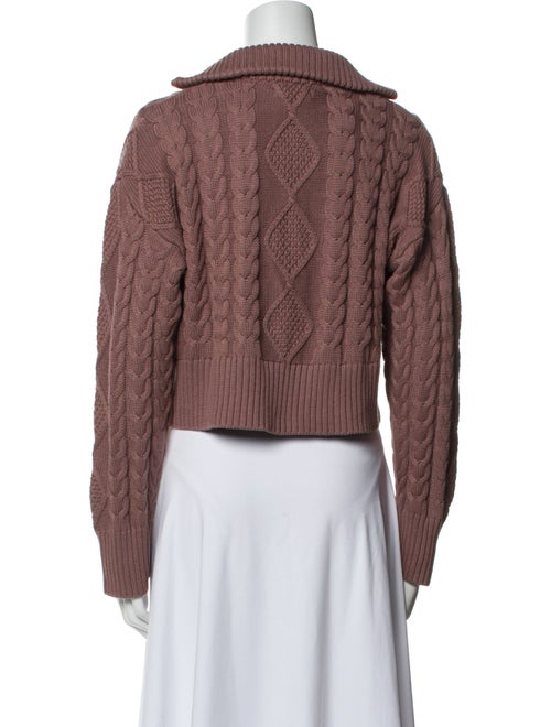 Sablyn Printed V-Neck Sweater