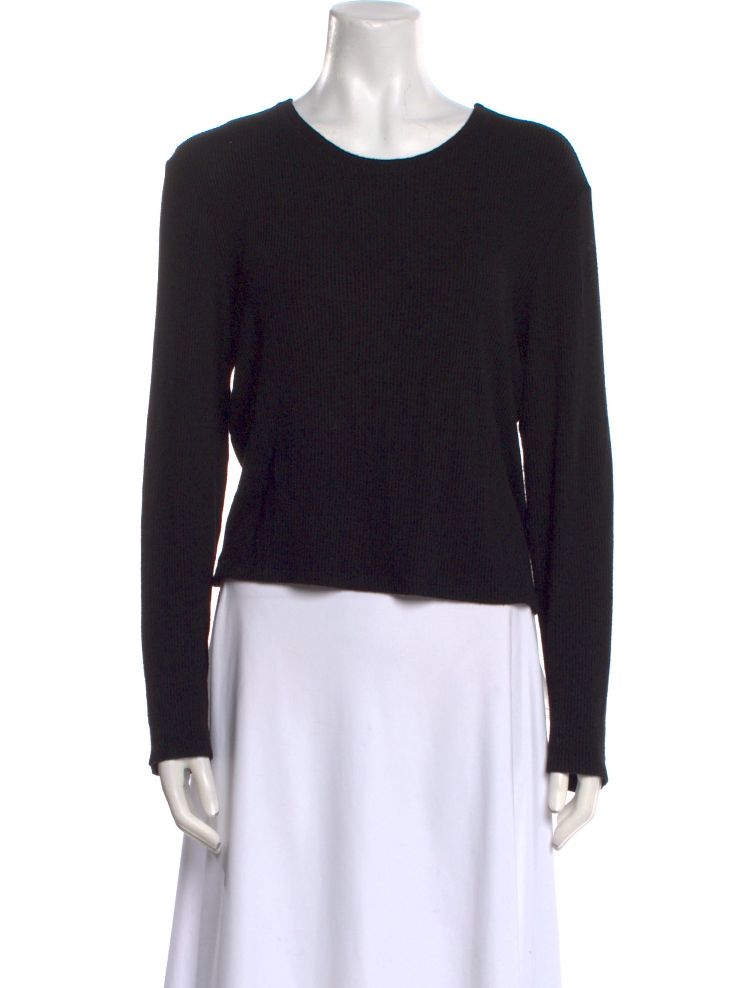 Sablyn Crew Neck Long Sleeve Top