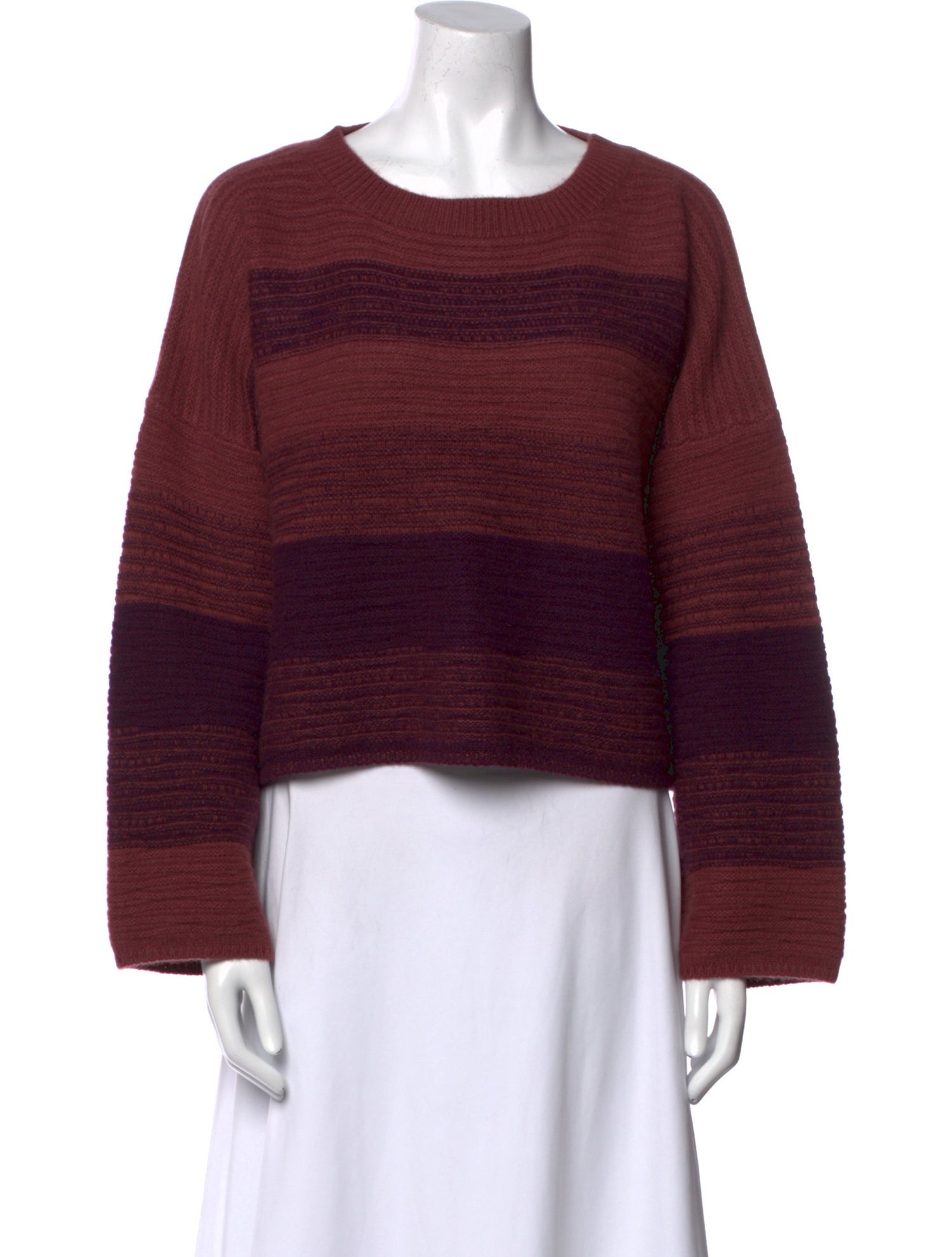 Sablyn Cashmere Striped Sweater