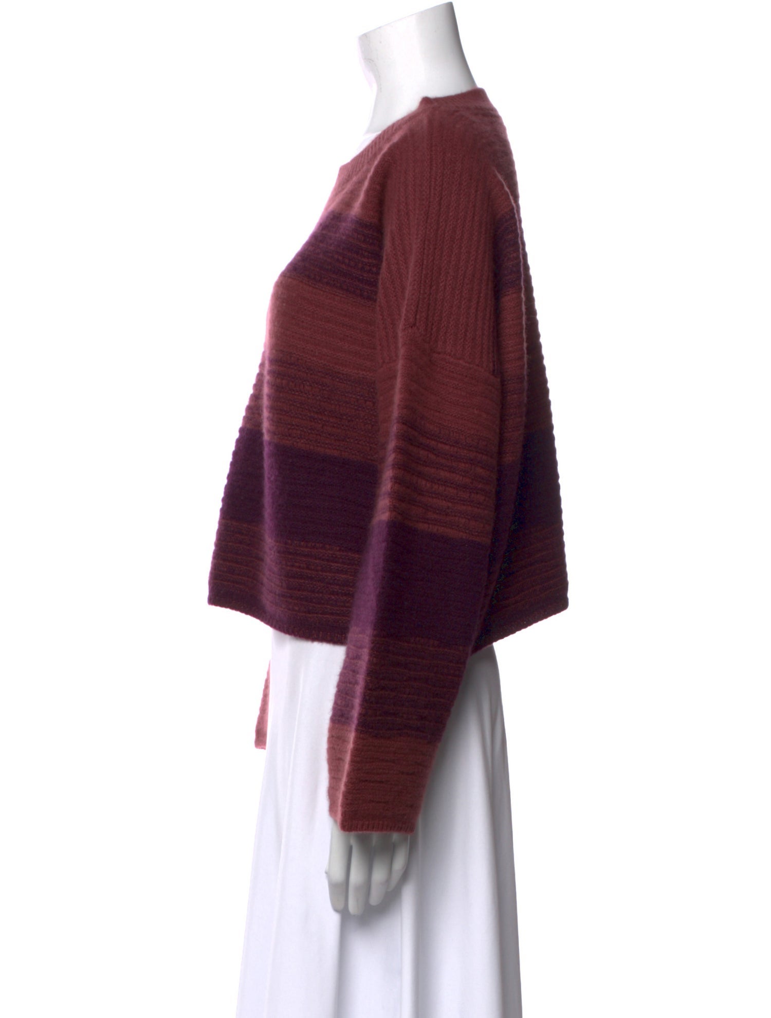 Sablyn Cashmere Striped Sweater