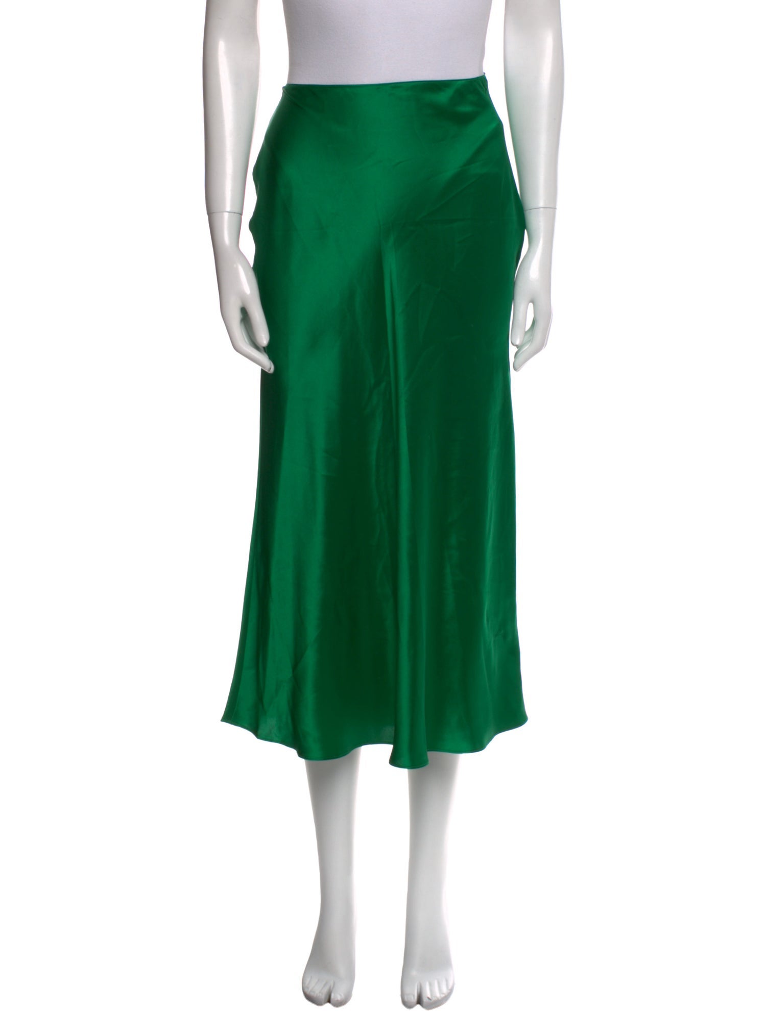 Sablyn Silk Midi Length Skirt