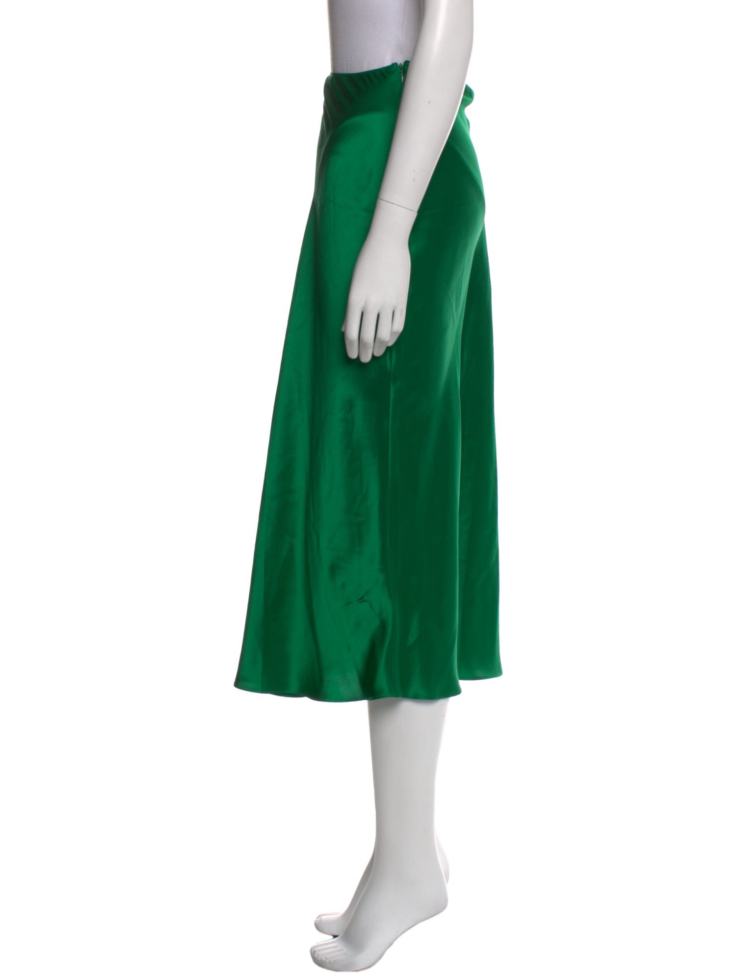 Sablyn Silk Midi Length Skirt