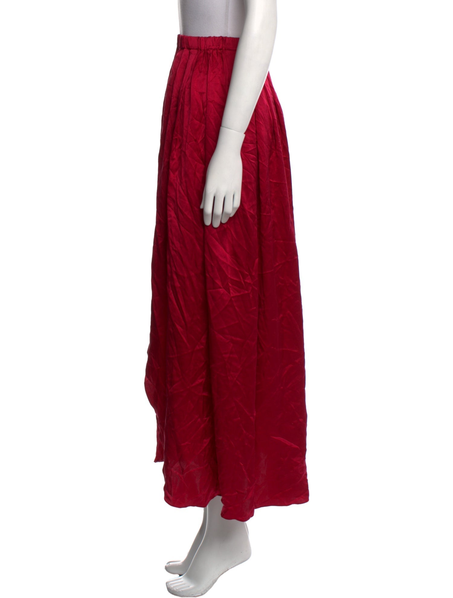 Sablyn Silk Midi Length Skirt