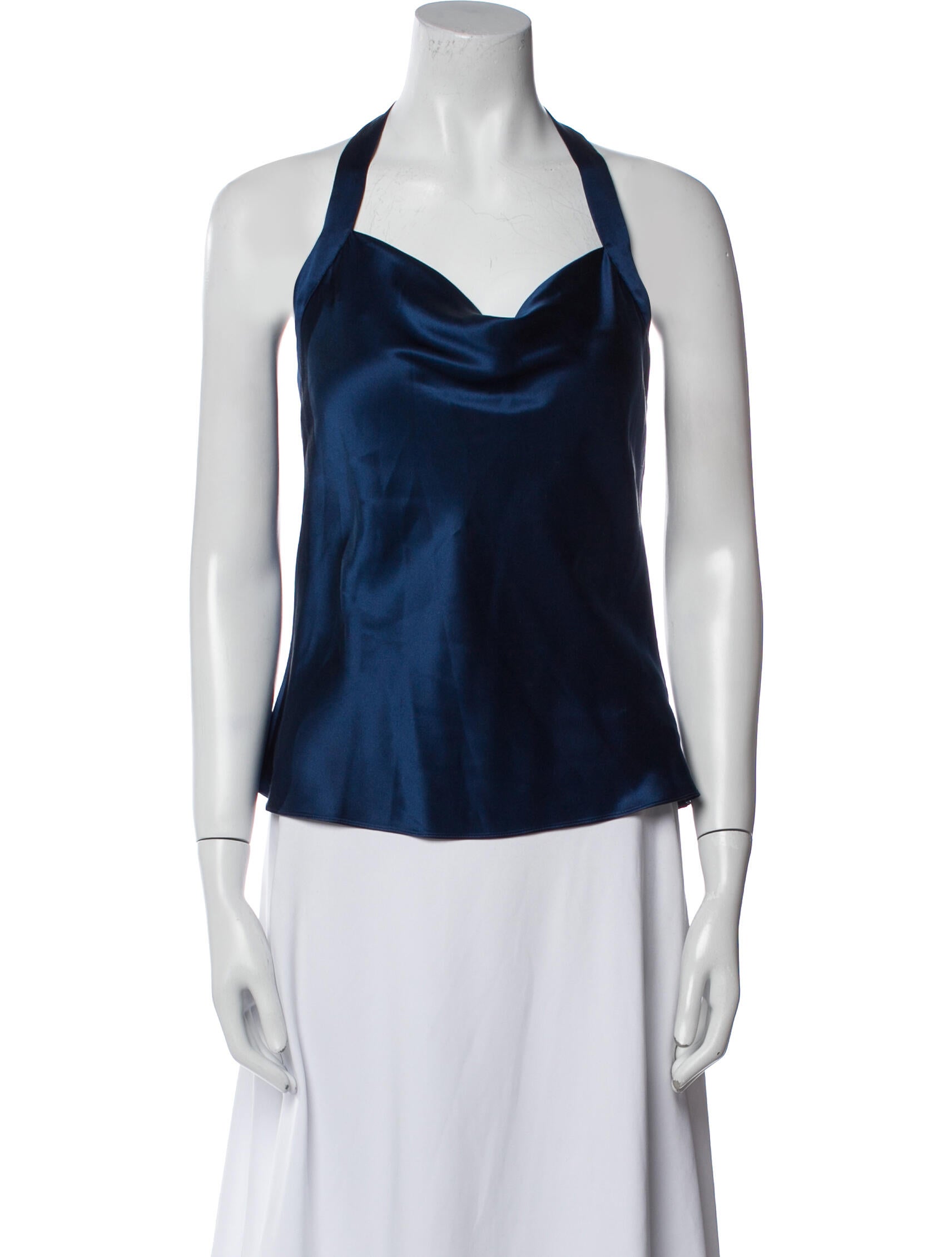 Sablyn Silk Cowl Neck Top