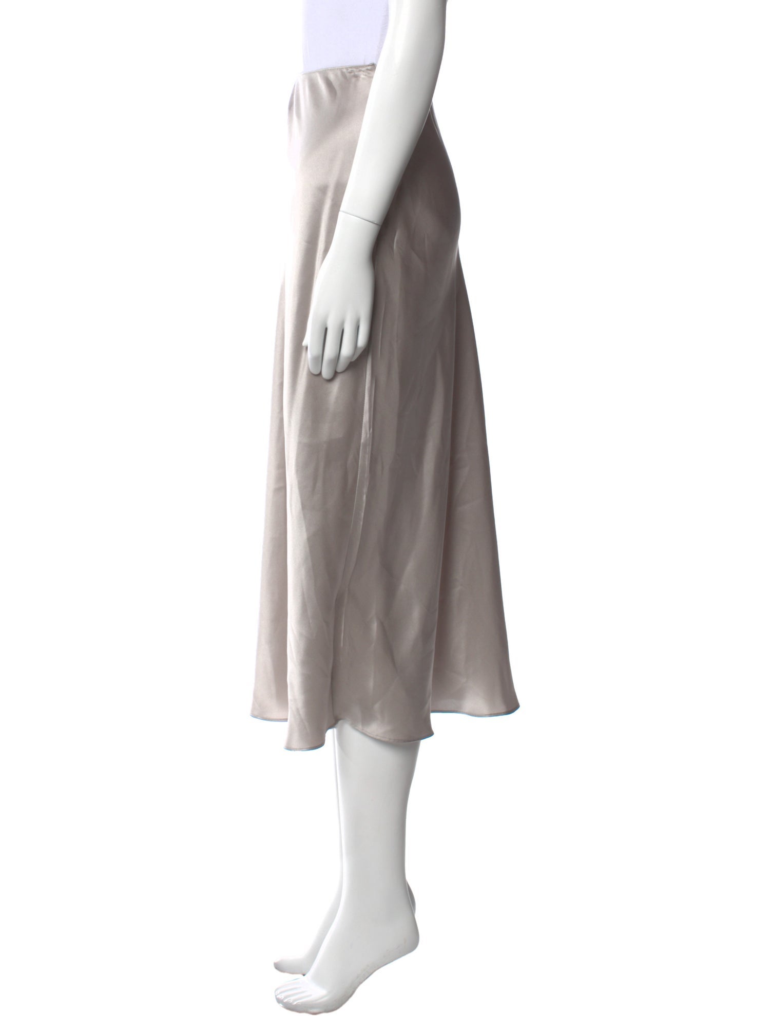 Sablyn Silk Midi Length Skirt