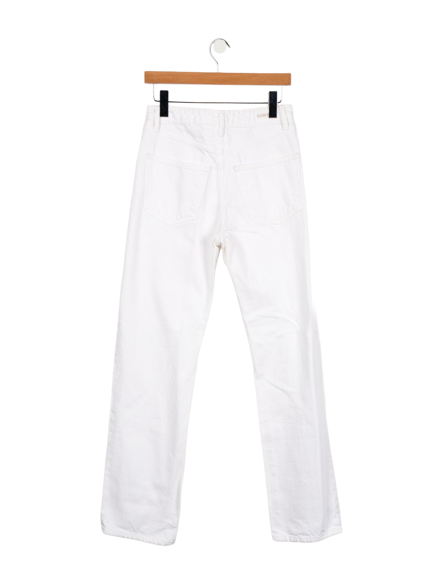 Sablyn High-Rise Straight Leg Jeans