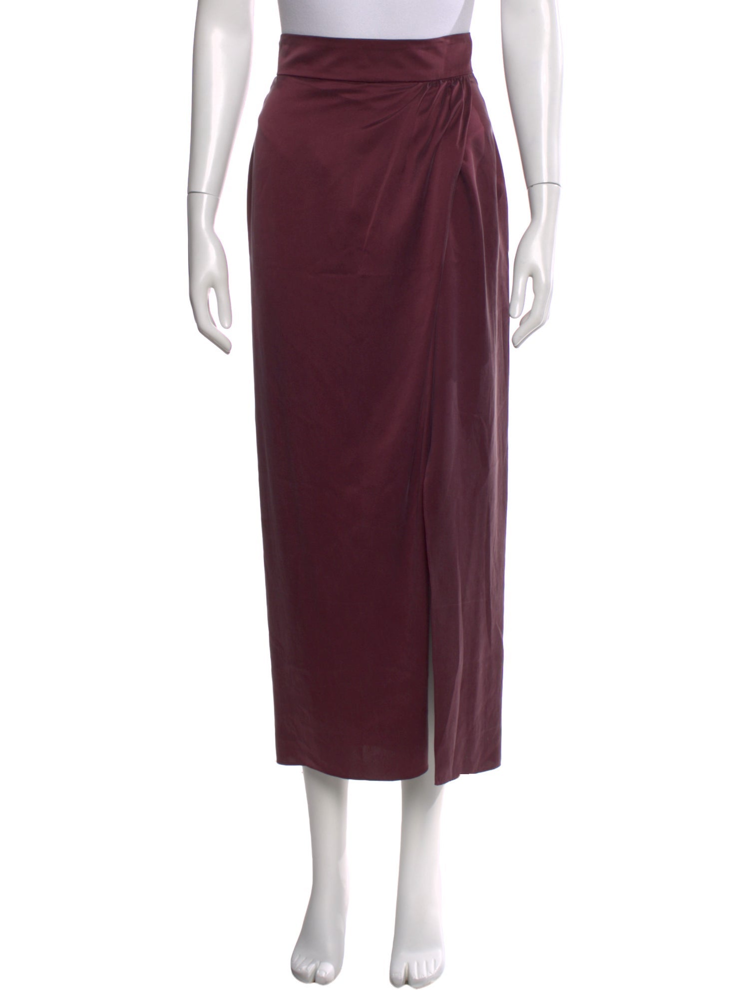 Sablyn Silk Midi Length Skirt