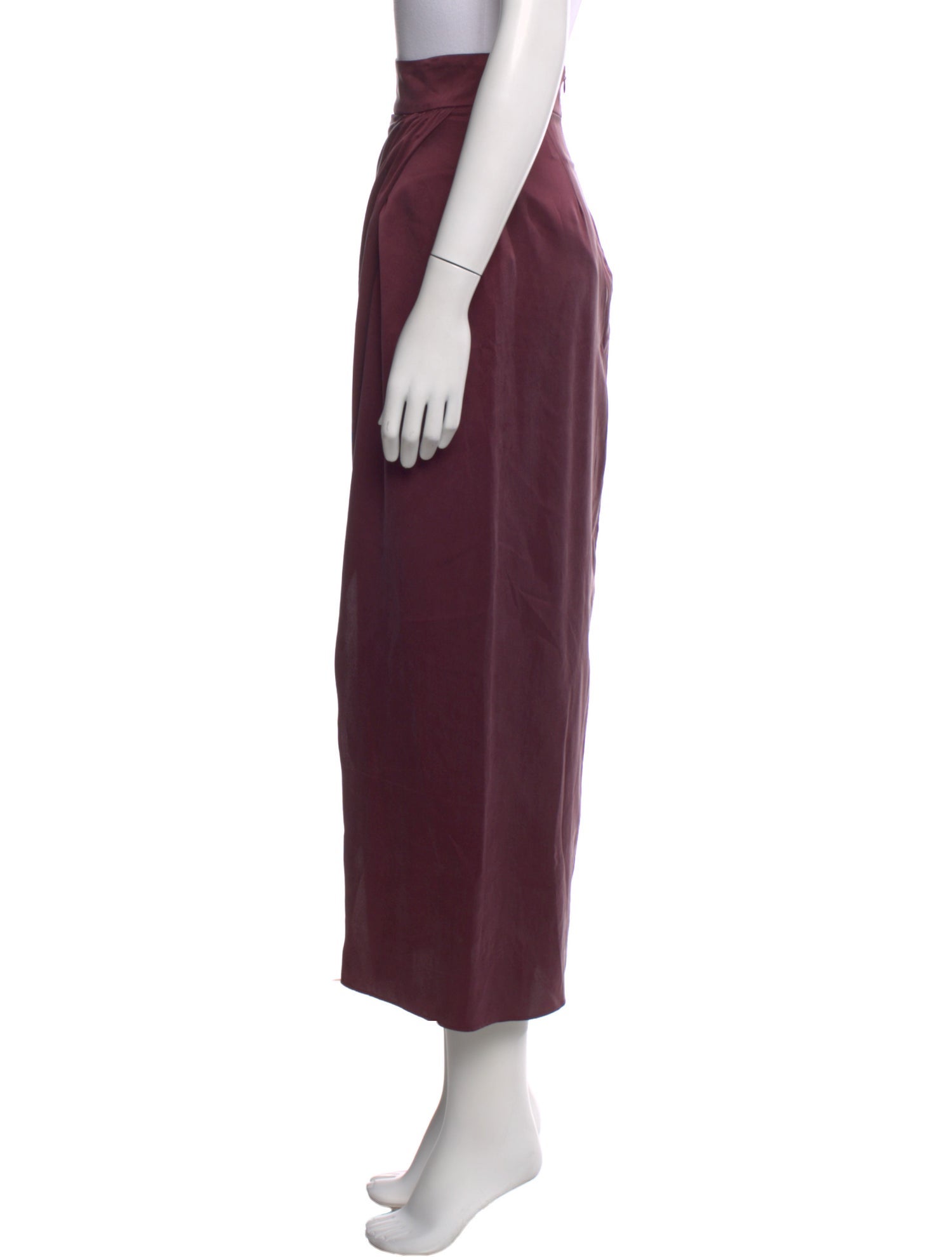 Sablyn Silk Midi Length Skirt