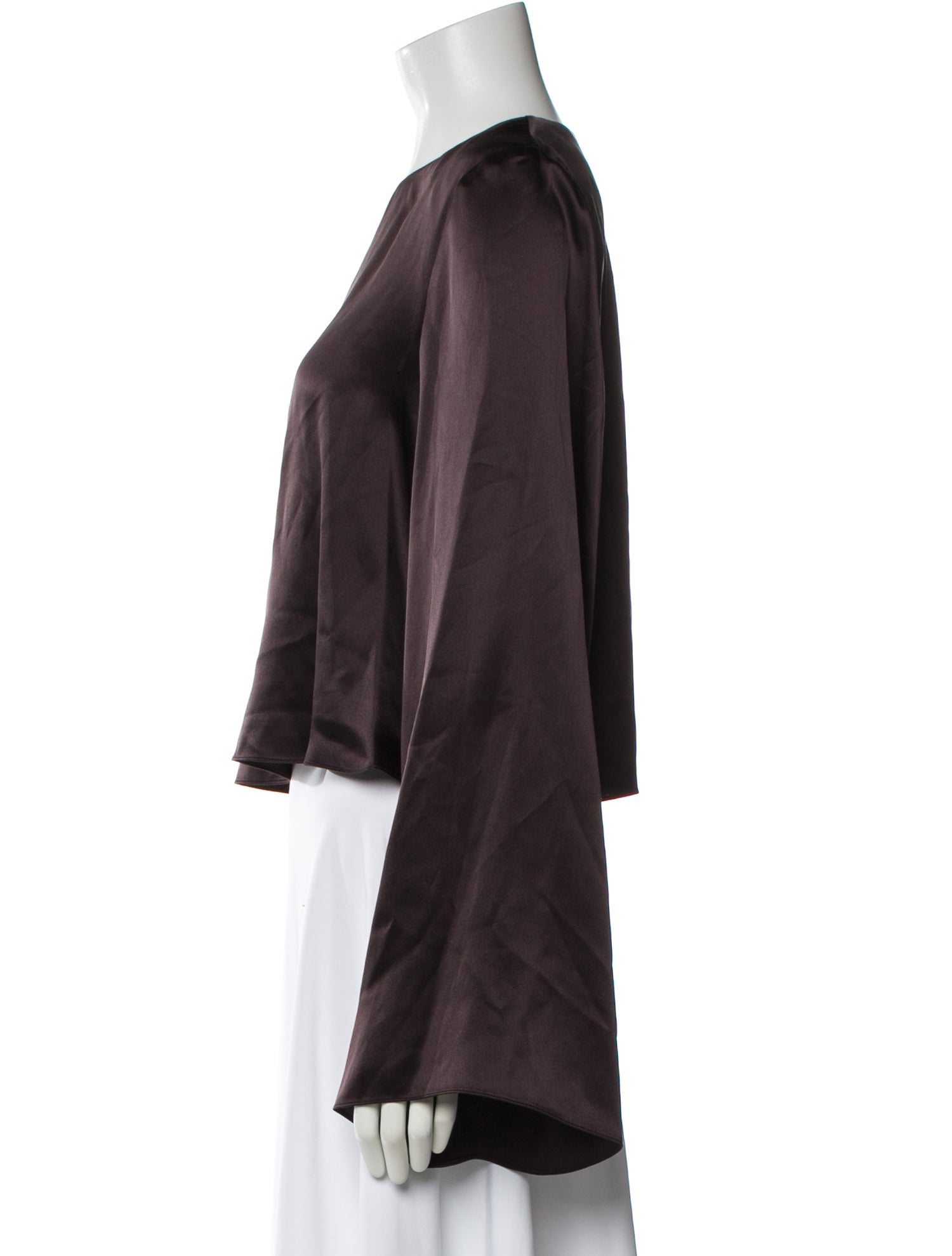 Sablyn Silk Crew Neck Blouse w/ Tags