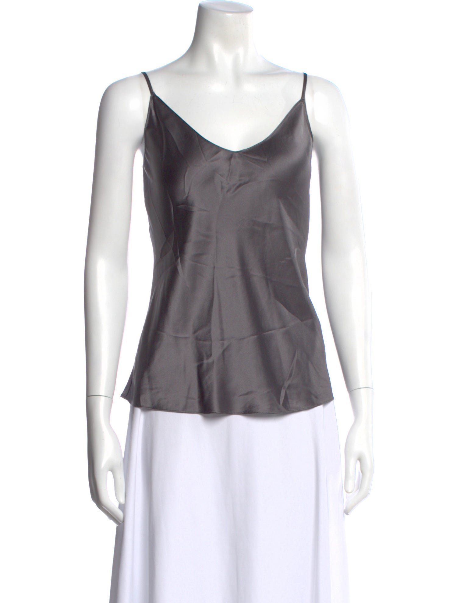 Sablyn Silk V-Neck Top