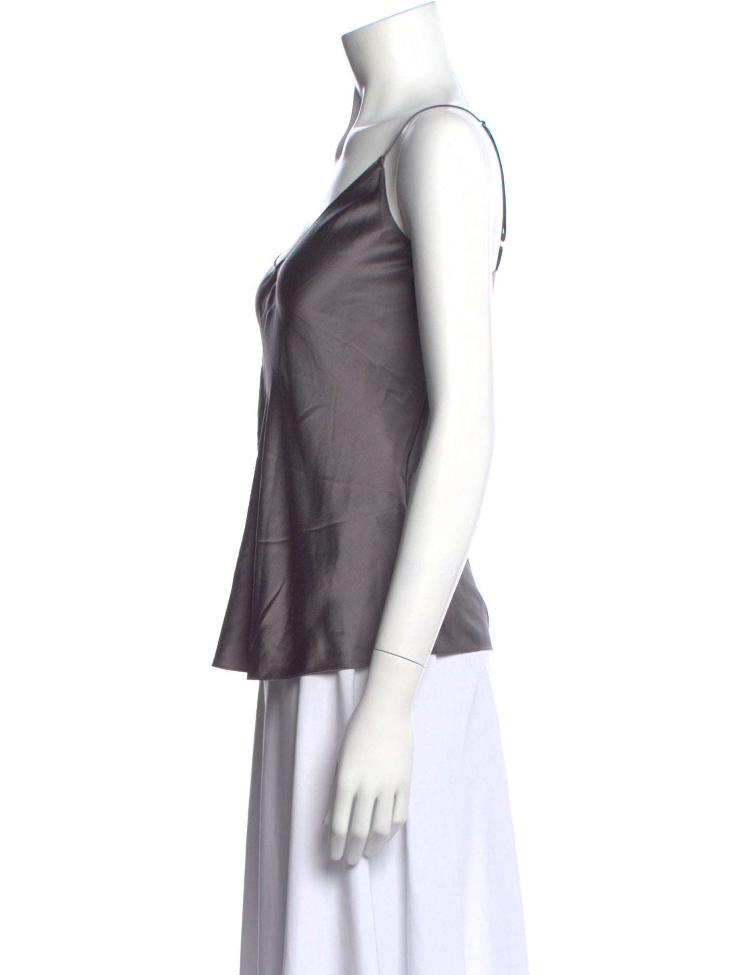 Sablyn Silk V-Neck Top